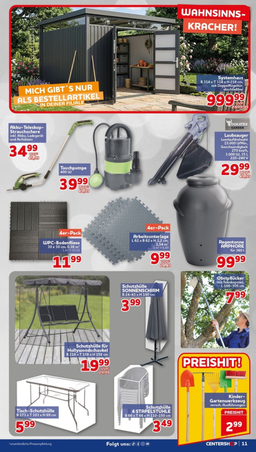 CENTERSHOP Prospekt – Seite 11