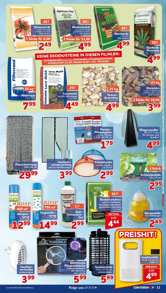 CENTERSHOP Prospekt – Seite 11
