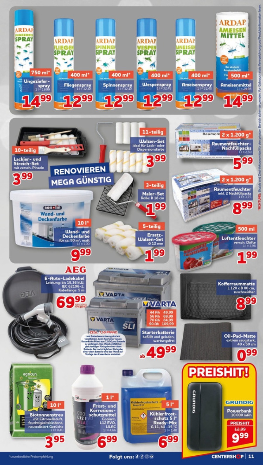 CENTERSHOP Prospekt – Seite 11
