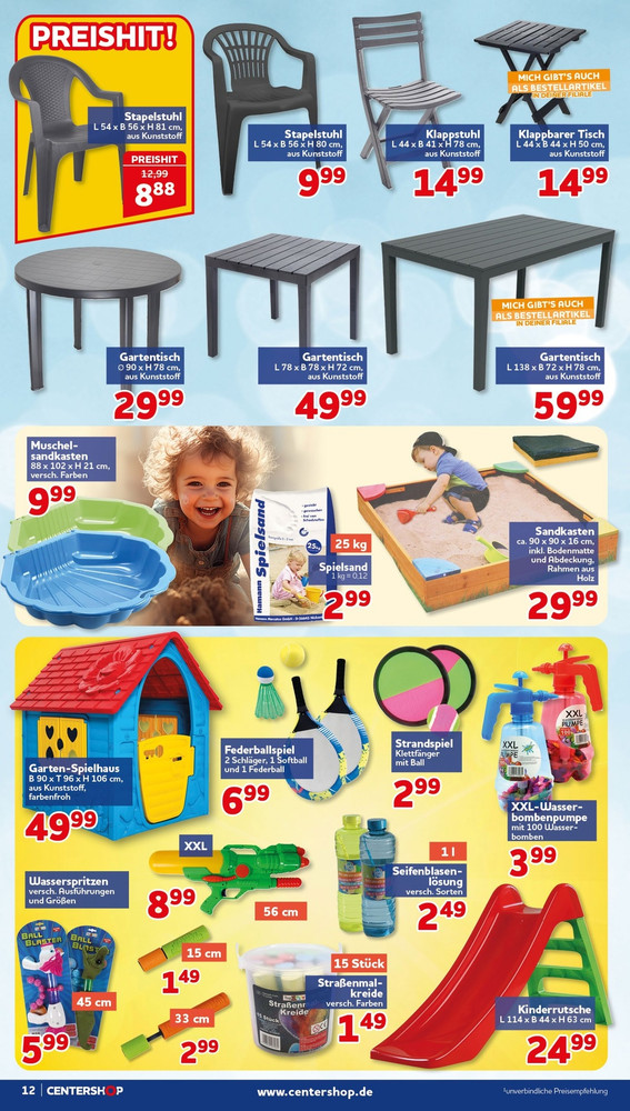 CENTERSHOP Prospekt – Seite 12