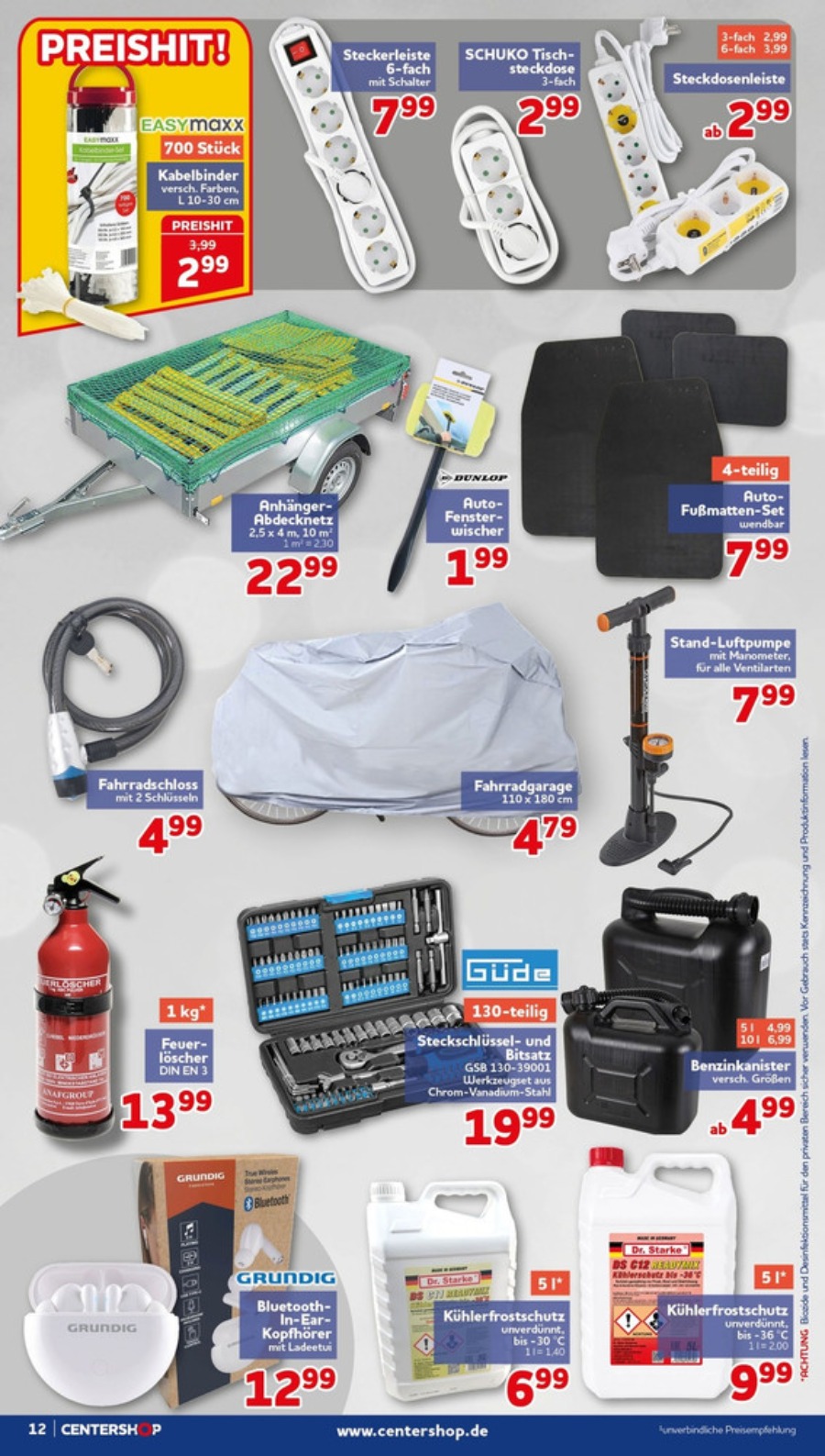 CENTERSHOP Prospekt – Seite 12