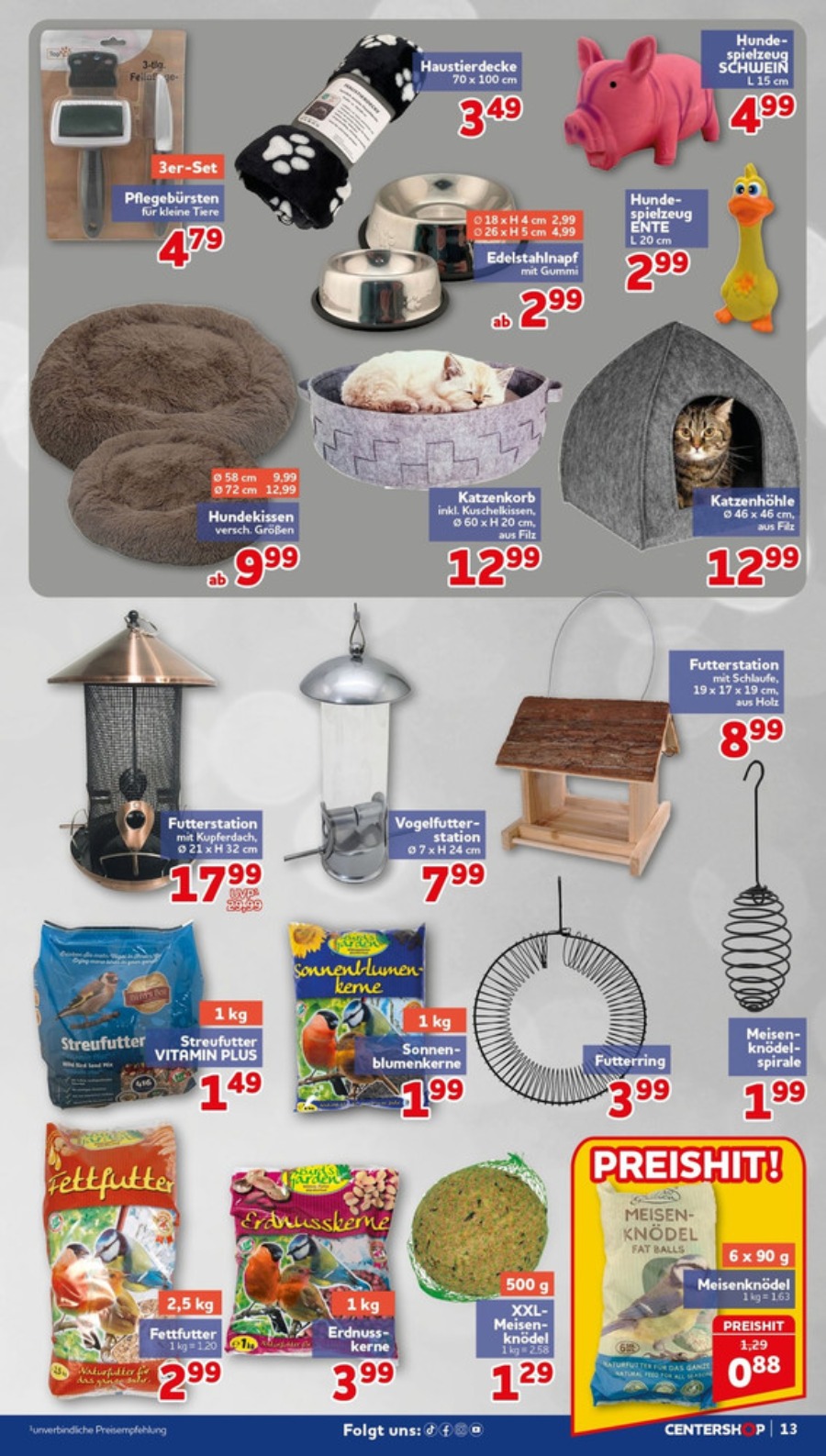 CENTERSHOP Prospekt – Seite 13