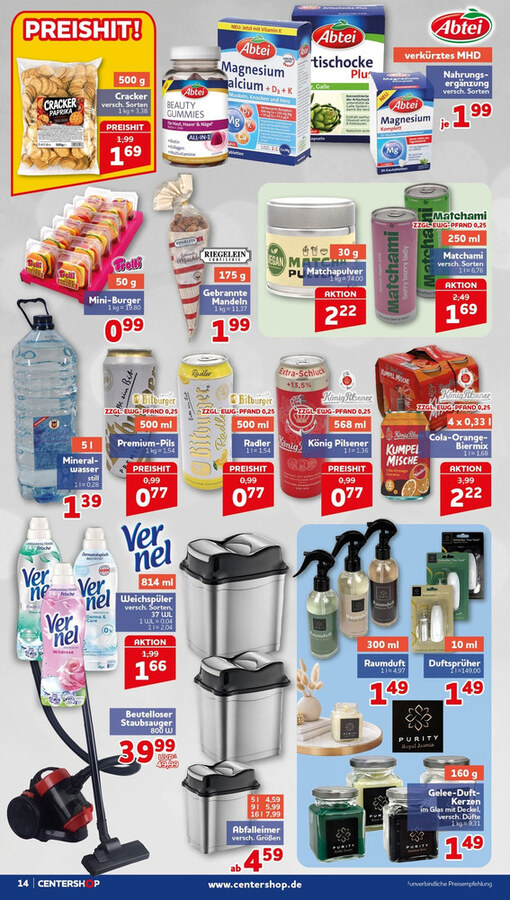 CENTERSHOP Prospekt – Seite 14