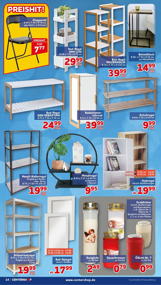 CENTERSHOP Prospekt – Seite 14