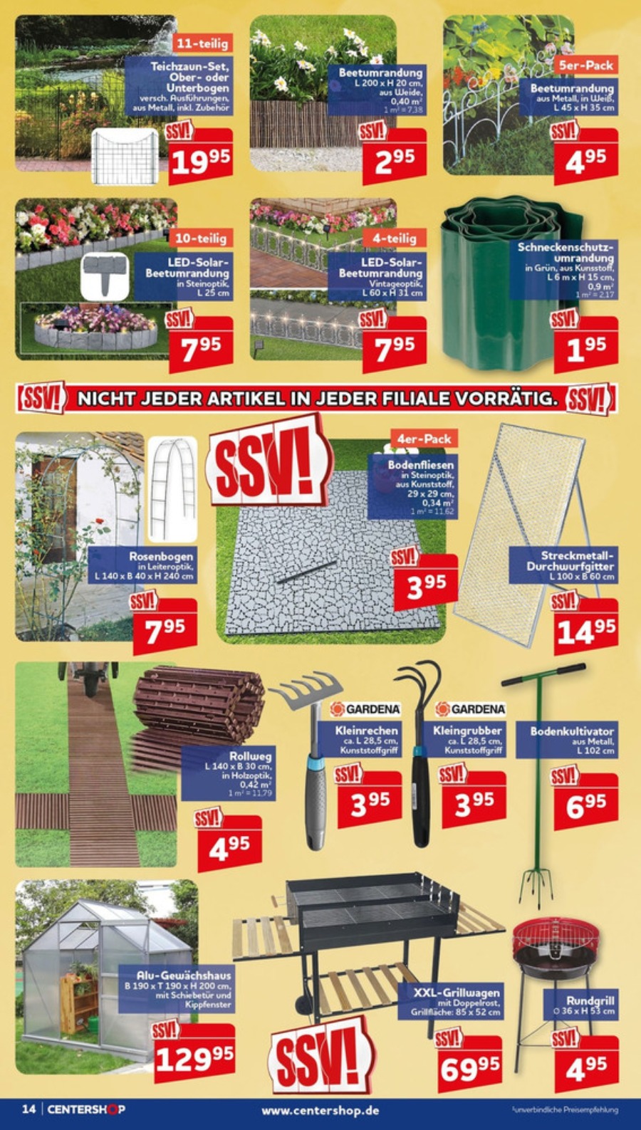 CENTERSHOP Prospekt – Seite 14