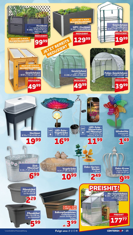 CENTERSHOP Prospekt – Seite 15