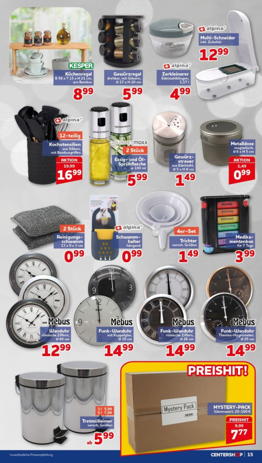 CENTERSHOP Prospekt – Seite 15