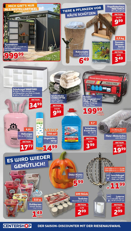 CENTERSHOP Prospekt – Seite 16