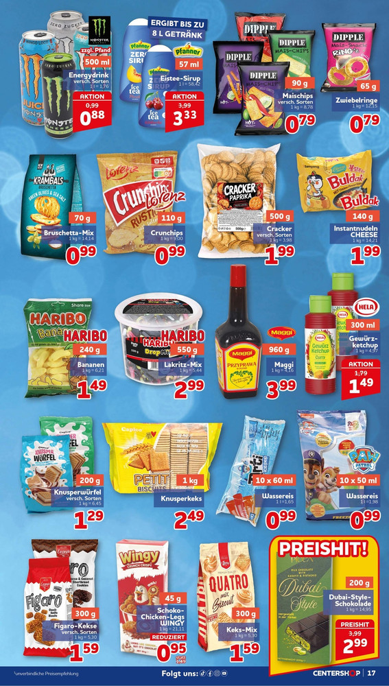CENTERSHOP Prospekt – Seite 17