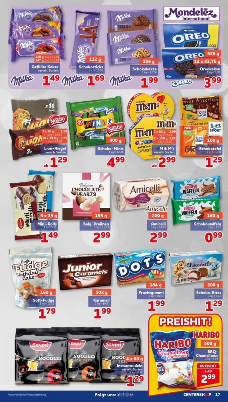CENTERSHOP Prospekt – Seite 17
