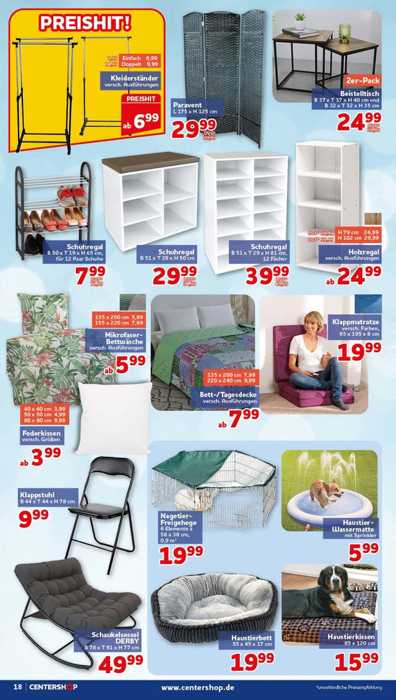 CENTERSHOP Prospekt – Seite 18