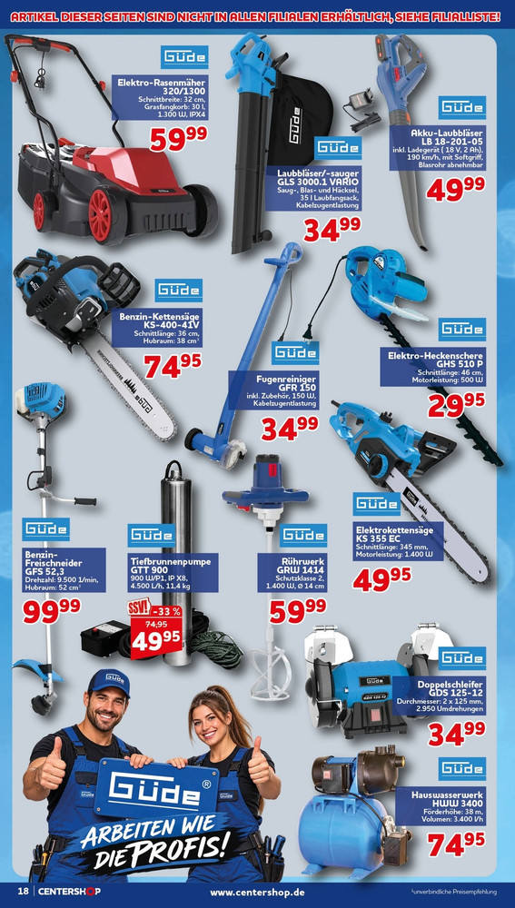 CENTERSHOP Prospekt – Seite 18