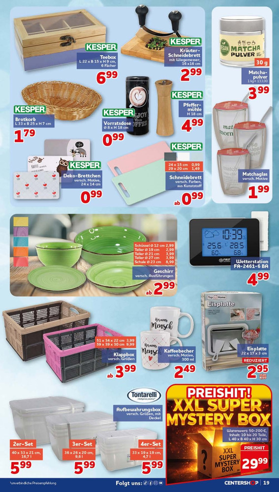 CENTERSHOP Prospekt – Seite 19