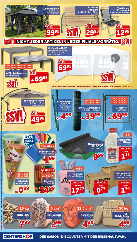 CENTERSHOP Prospekt – Seite 20