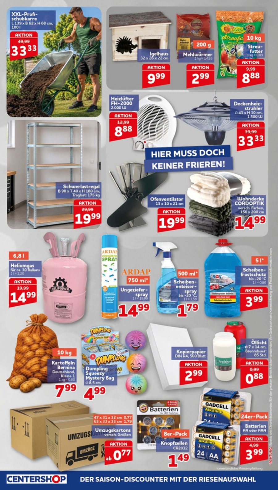CENTERSHOP Prospekt – Seite 20