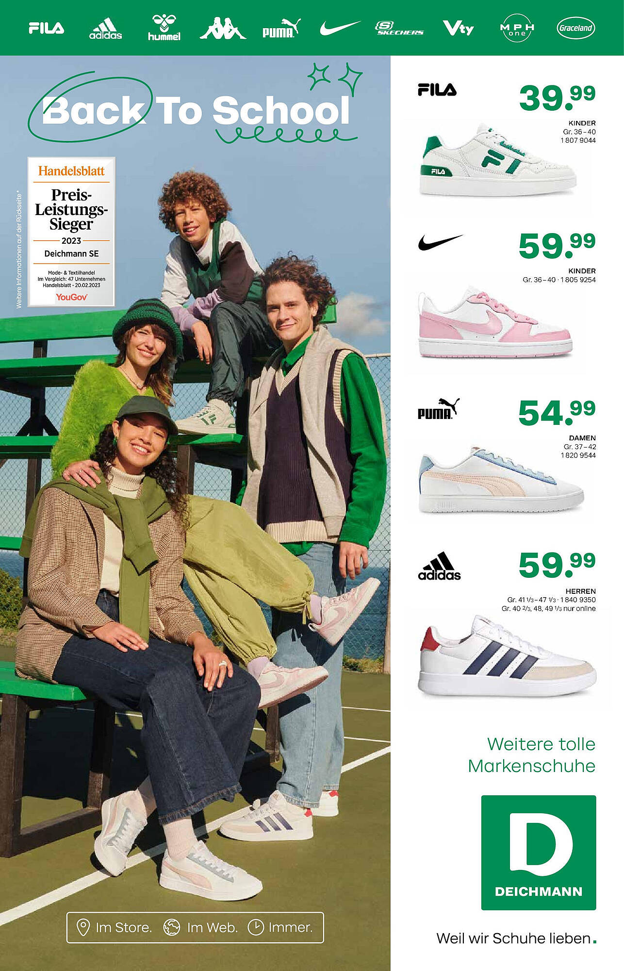 Deichmann Prospekt – Seite 1