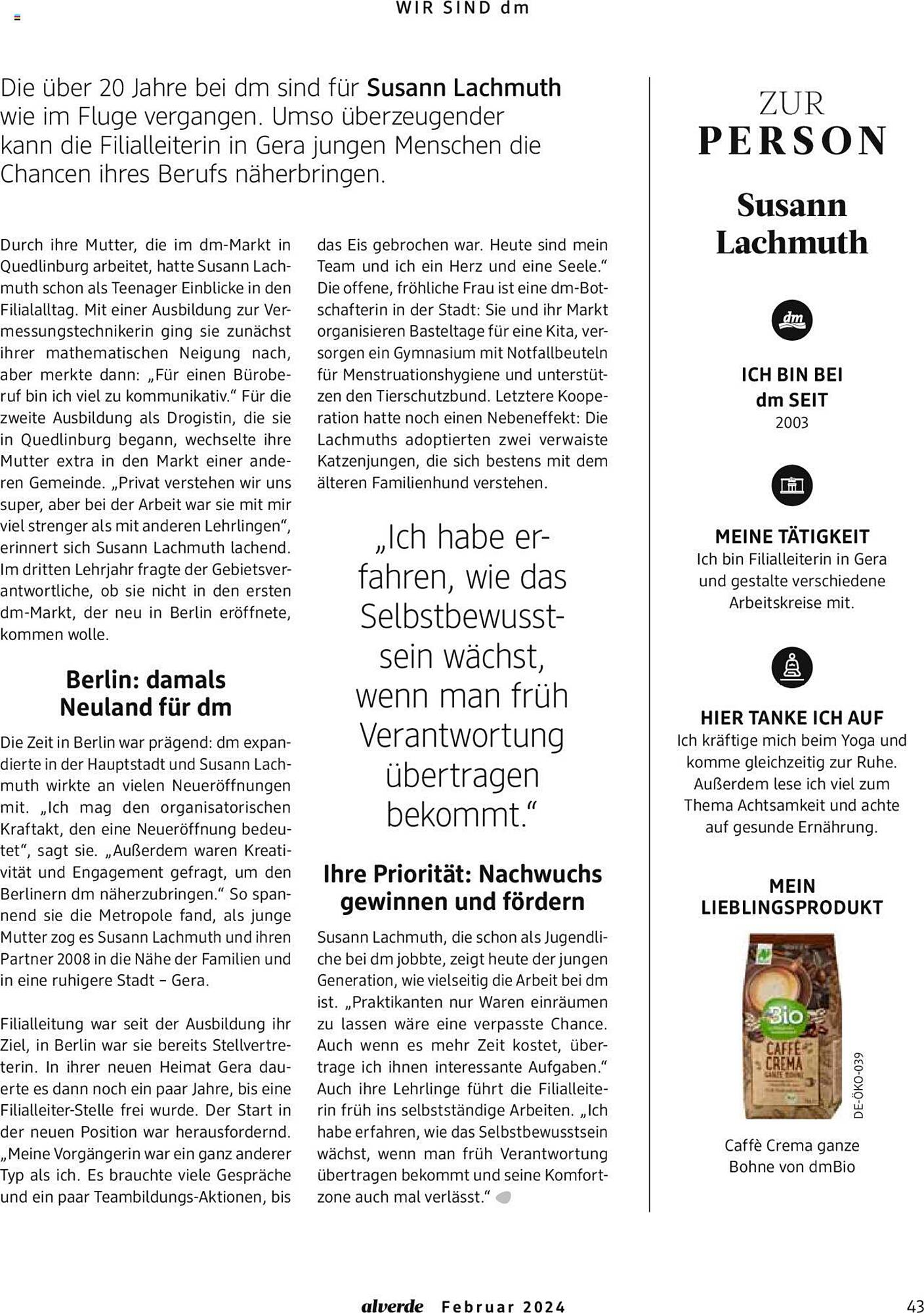 dm Magazin – Seite 43