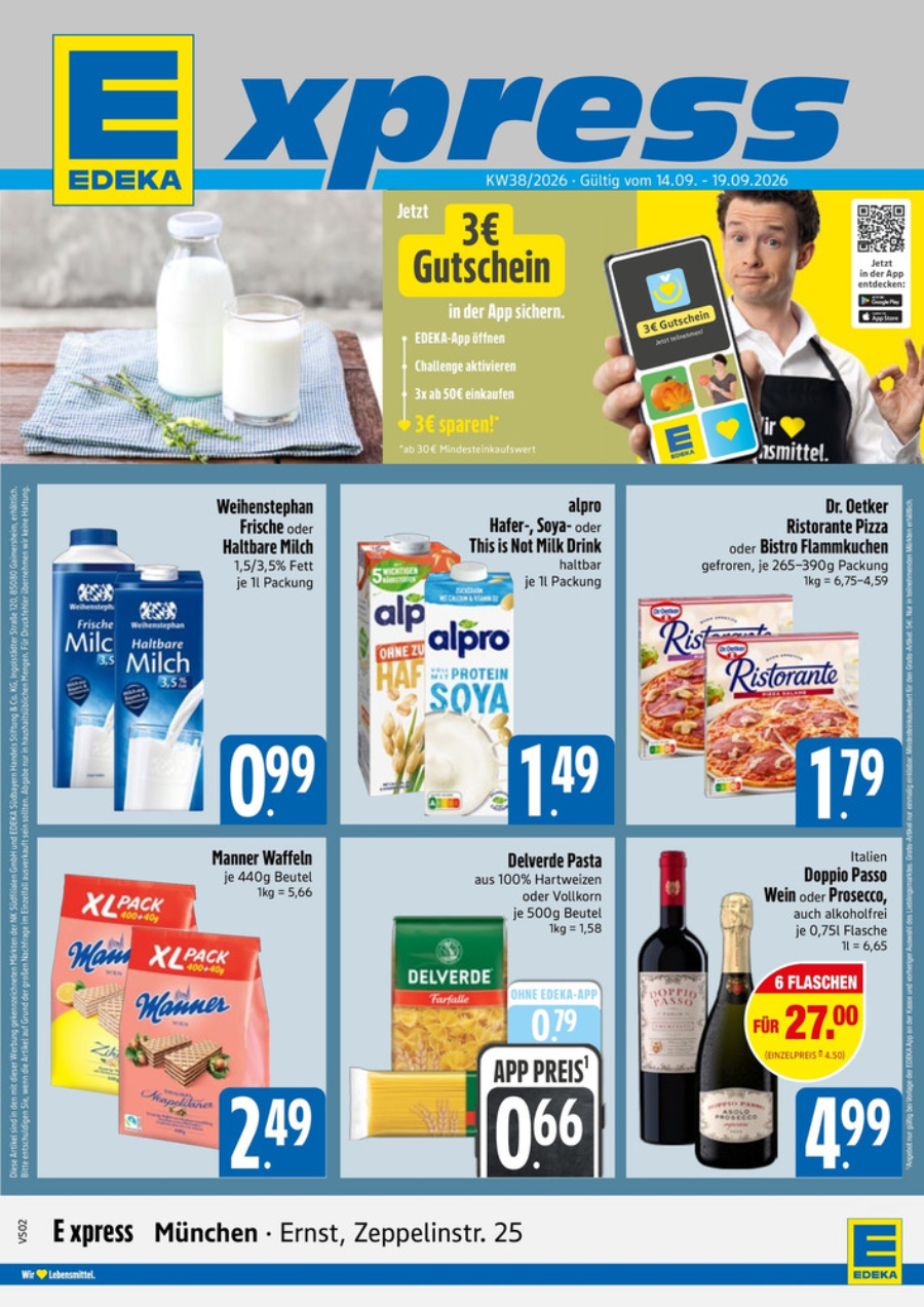 Edeka xpress Prospekt – Vorschaubild
