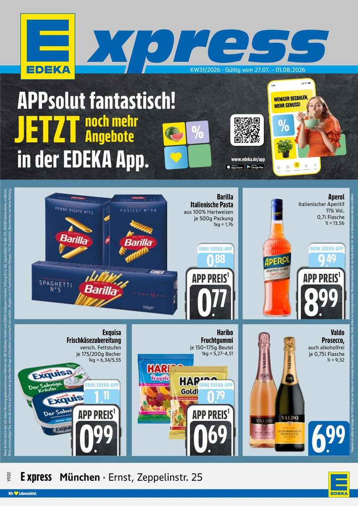 Edeka xpress Prospekt – Vorschaubild