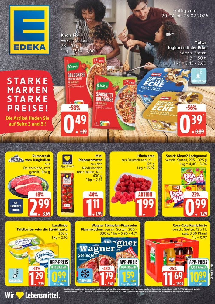 EDEKA Nord Prospekt – Seite 1