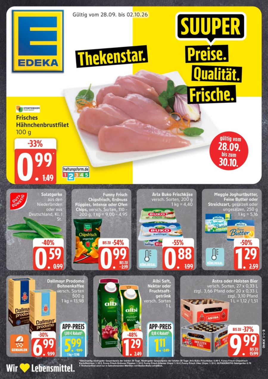 EDEKA Nord Prospekt – Seite 1