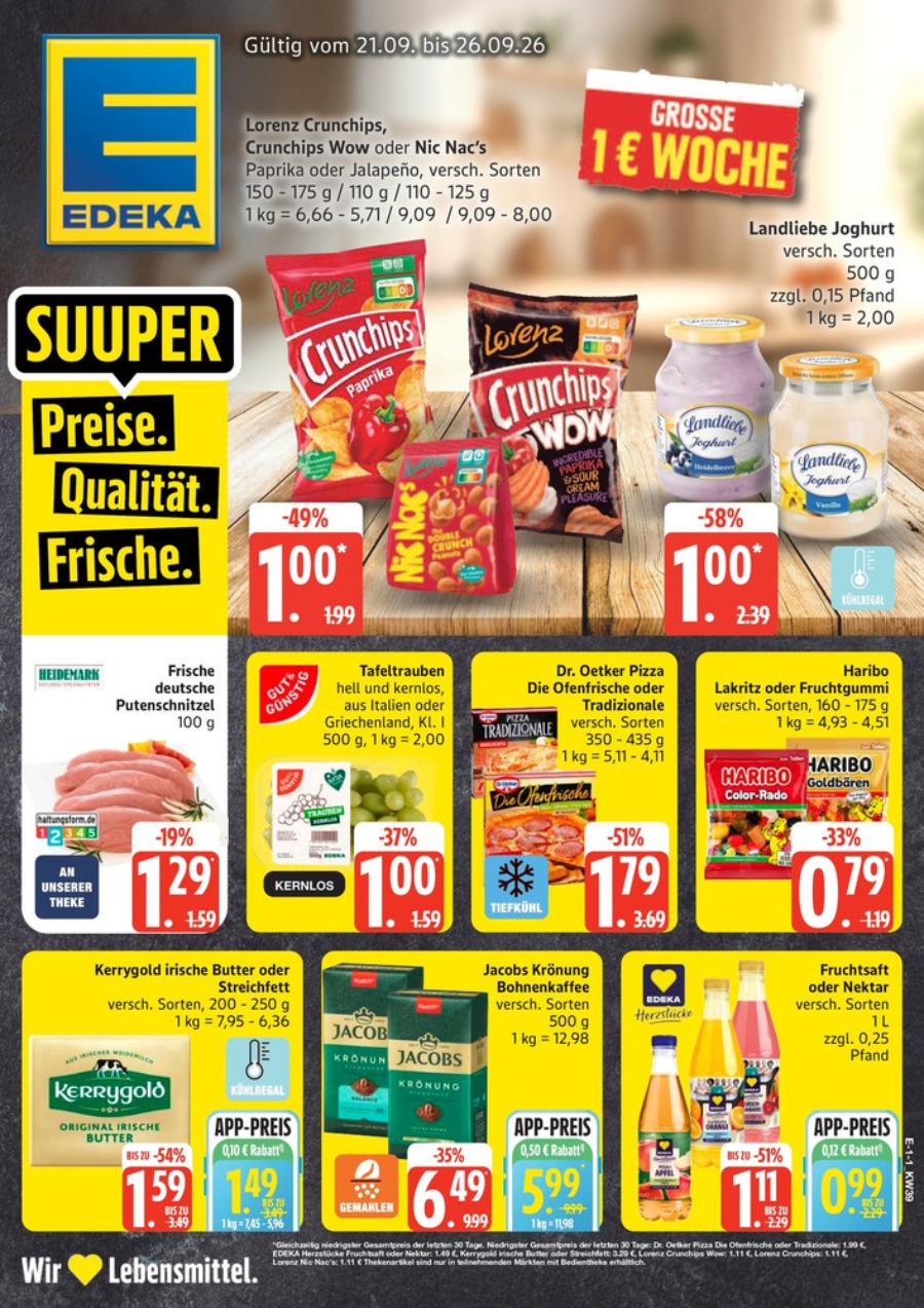 EDEKA Nord Prospekt – Seite 1
