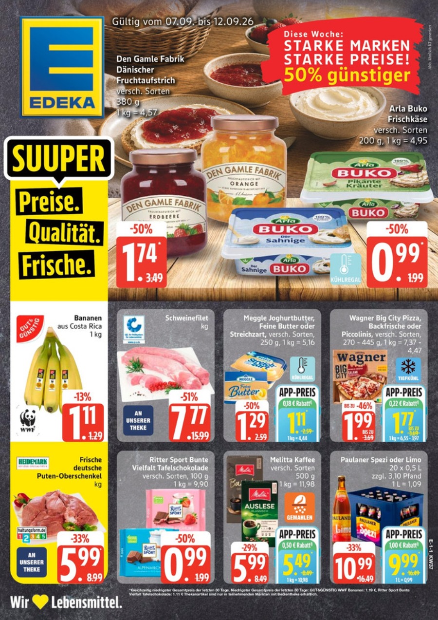 EDEKA Nord Prospekt – Vorschaubild