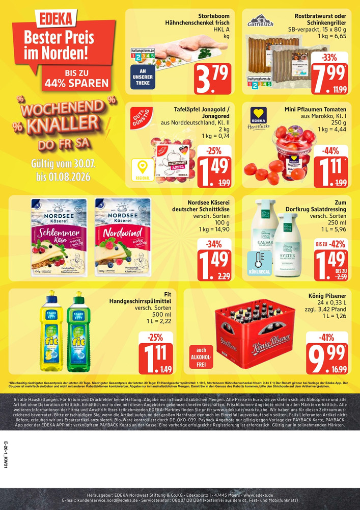 EDEKA Nord Prospekt – Seite 23