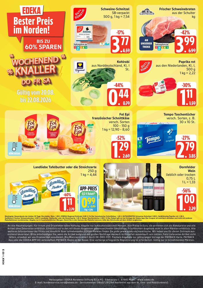 EDEKA Nord Prospekt – Seite 26