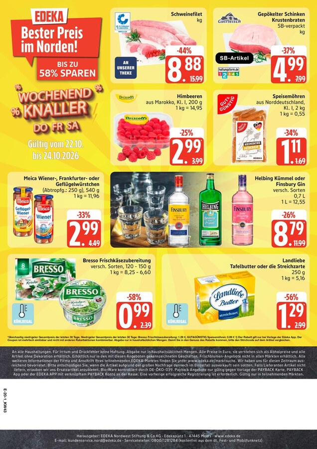 EDEKA Nord Prospekt – Seite 28