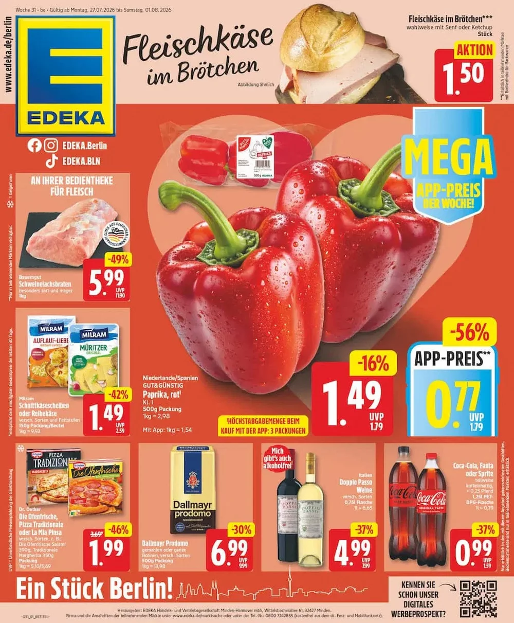 EDEKA Prospekt – Vorschaubild