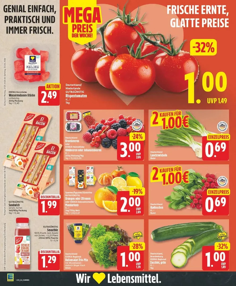 EDEKA Prospekt – Seite 2