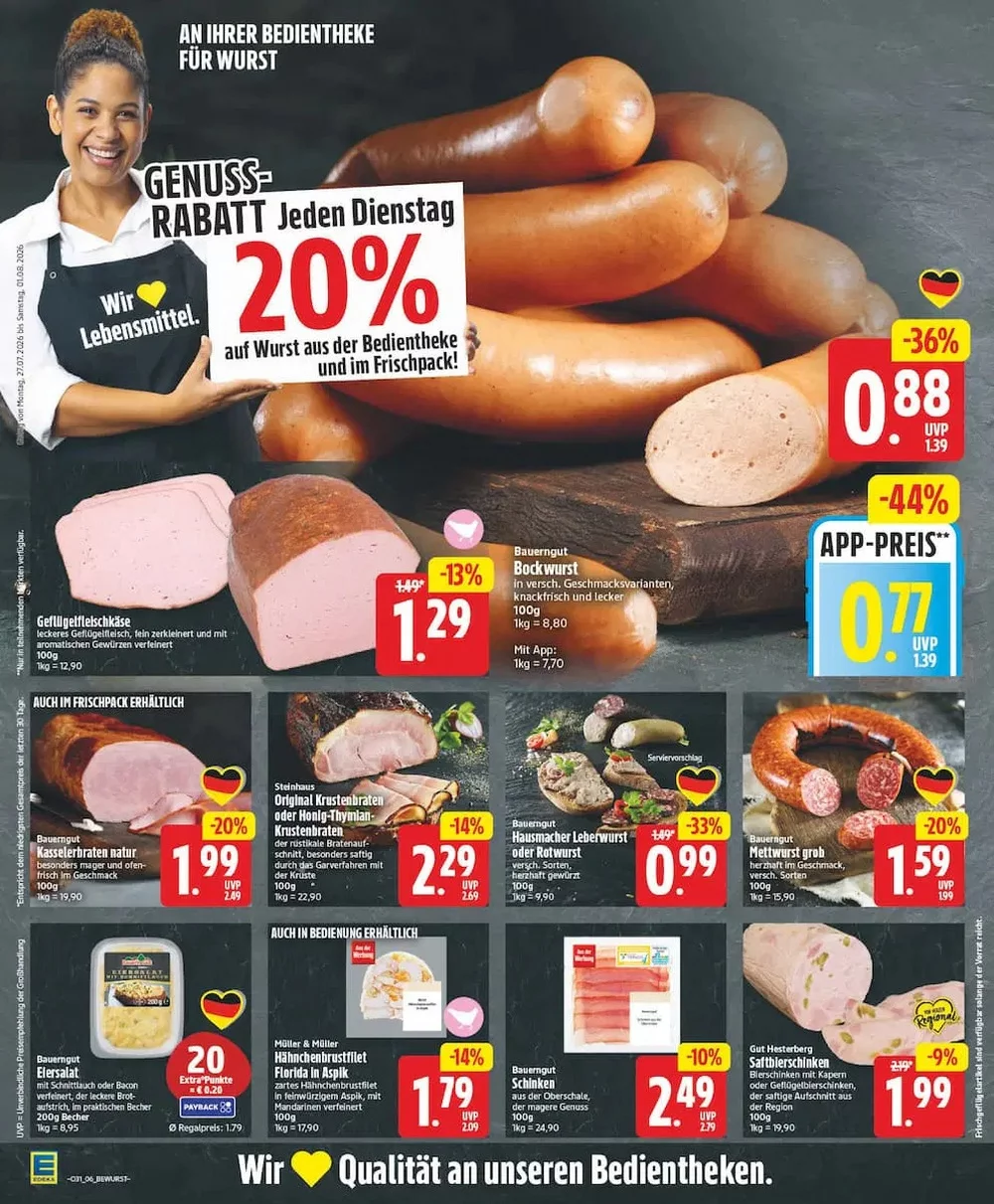 EDEKA Prospekt – Seite 6