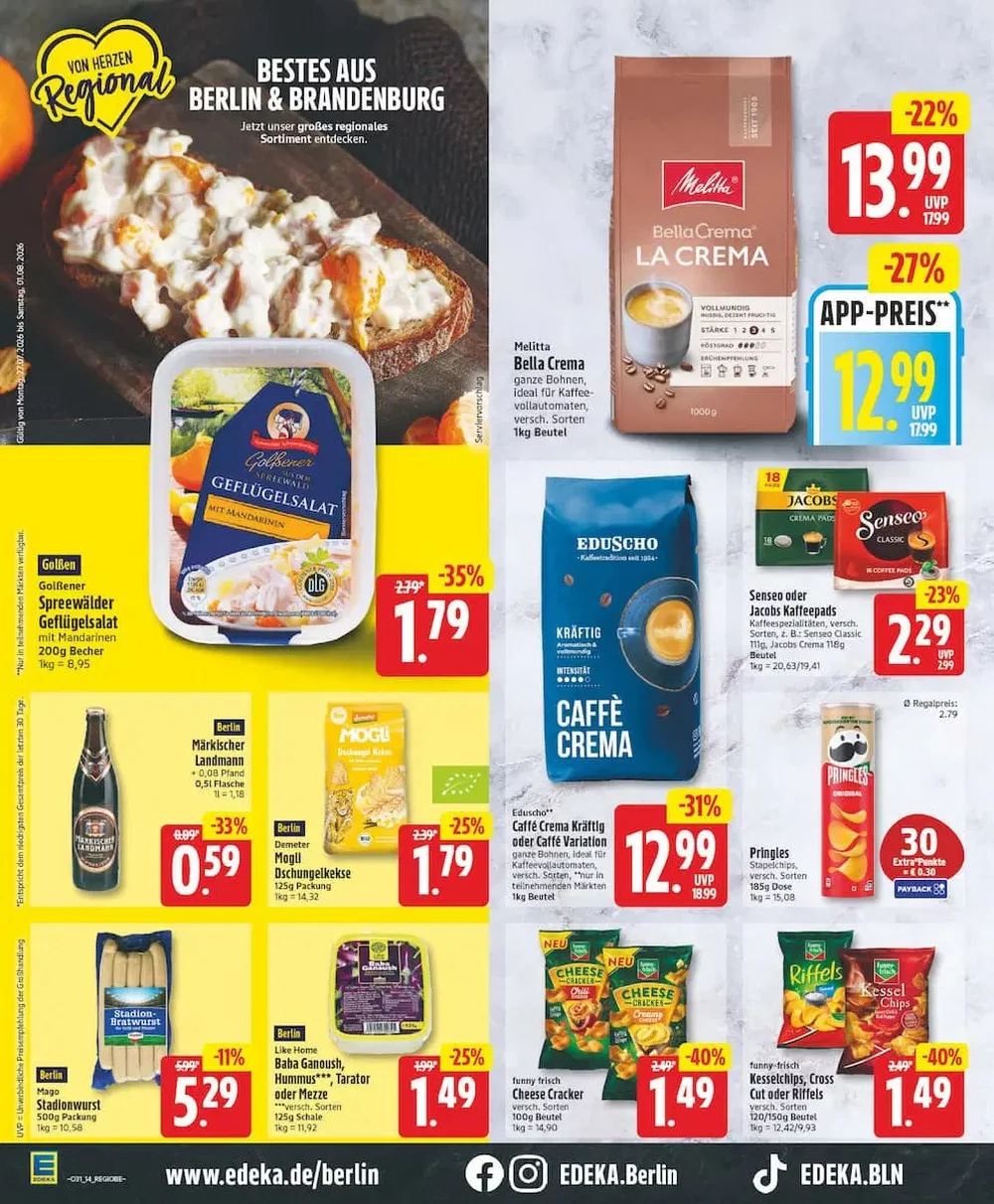 EDEKA Prospekt – Seite 14