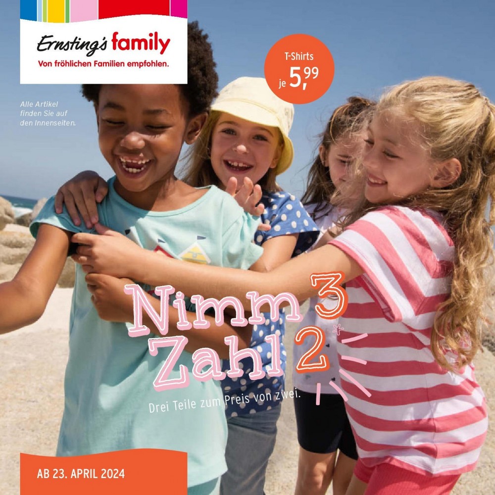 Ernstings family Prospekt – Seite 1