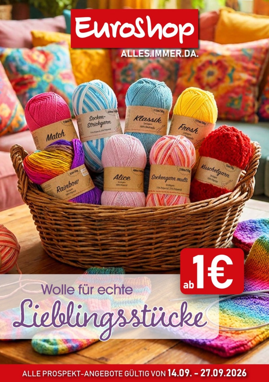 EuroShop Prospekt – Seite 1