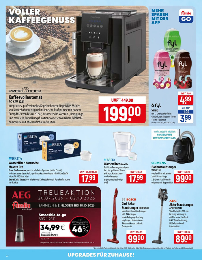 Famila Nordost Prospekt ab 05.10.2026 – Seite 22