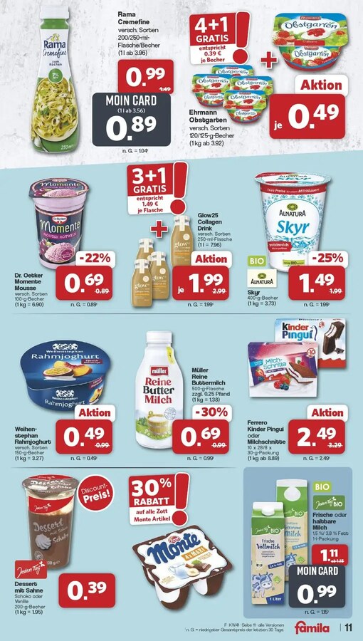 Famila Nordwest Prospekt ab 05.10.2026 – Seite 11