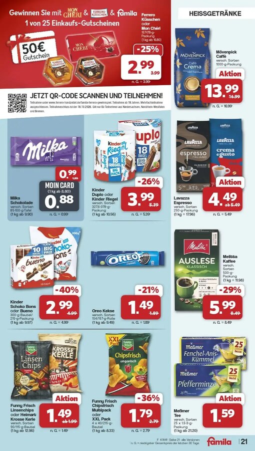 Famila Nordwest Prospekt ab 05.10.2026 – Seite 21