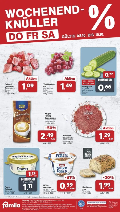 Famila Nordwest Prospekt – Seite 38