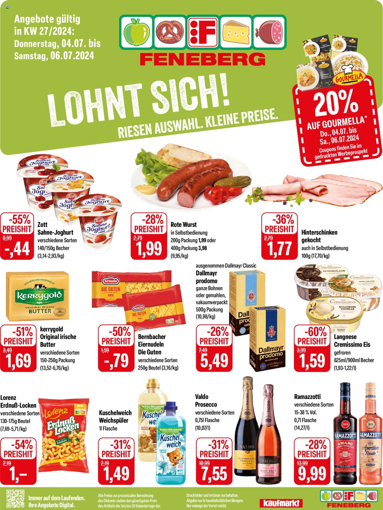 Feneberg Prospekt – Seite 1