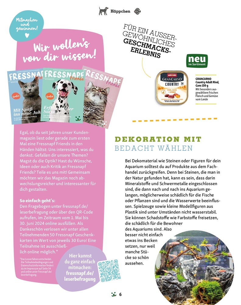 Fressnapf Magazin – Seite 6
