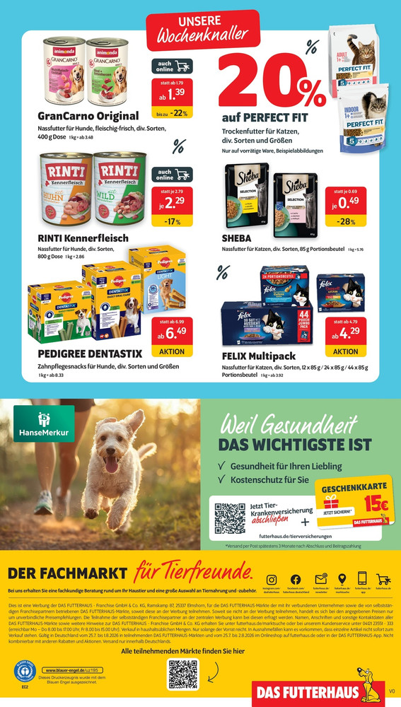 DAS FUTTERHAUS Prospekt – Seite 8