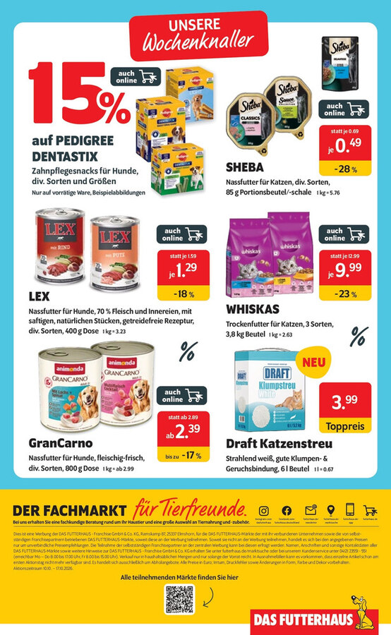 DAS FUTTERHAUS Prospekt – Seite 12