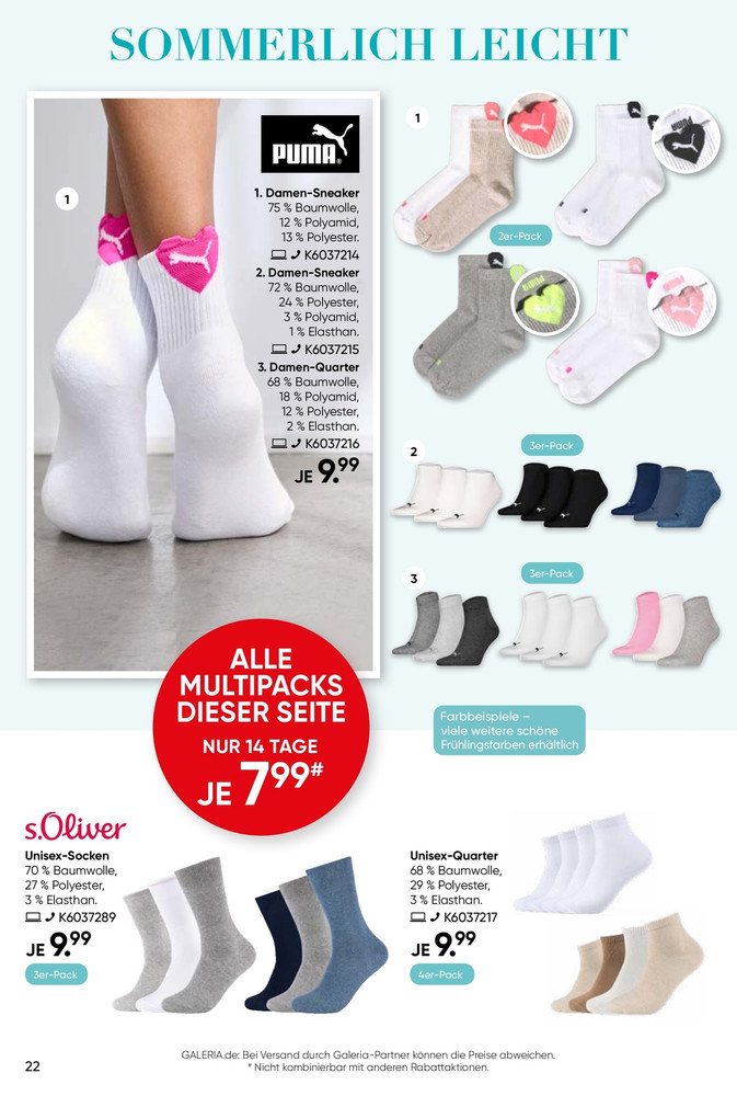 GALERIA Prospekt – Seite 22