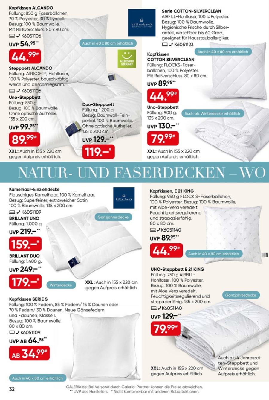 GALERIA Prospekt – Seite 32