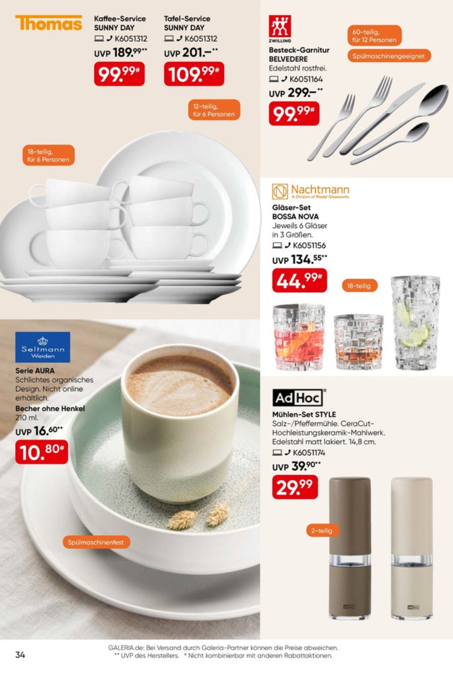 GALERIA Prospekt – Seite 34