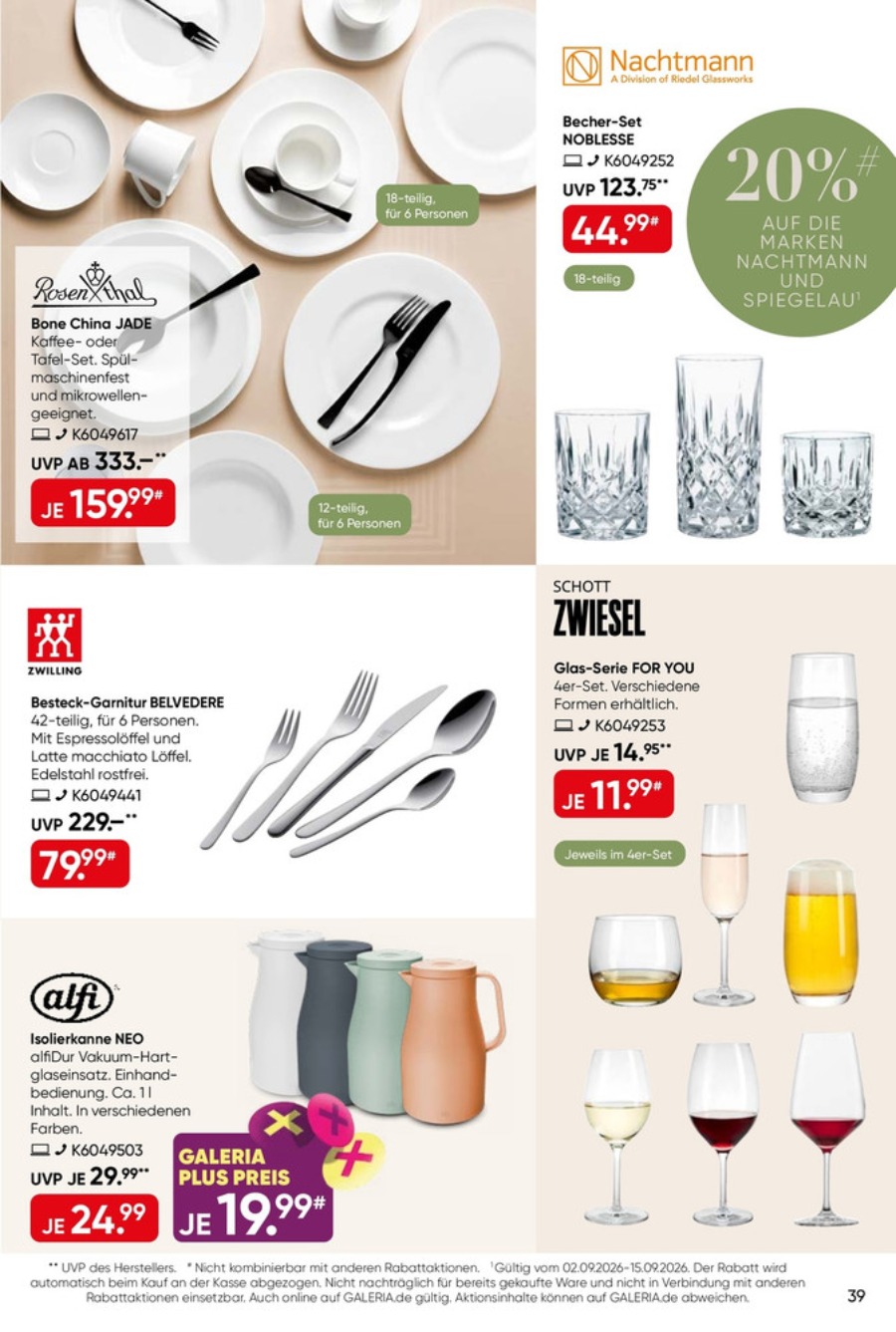 GALERIA Prospekt – Seite 39