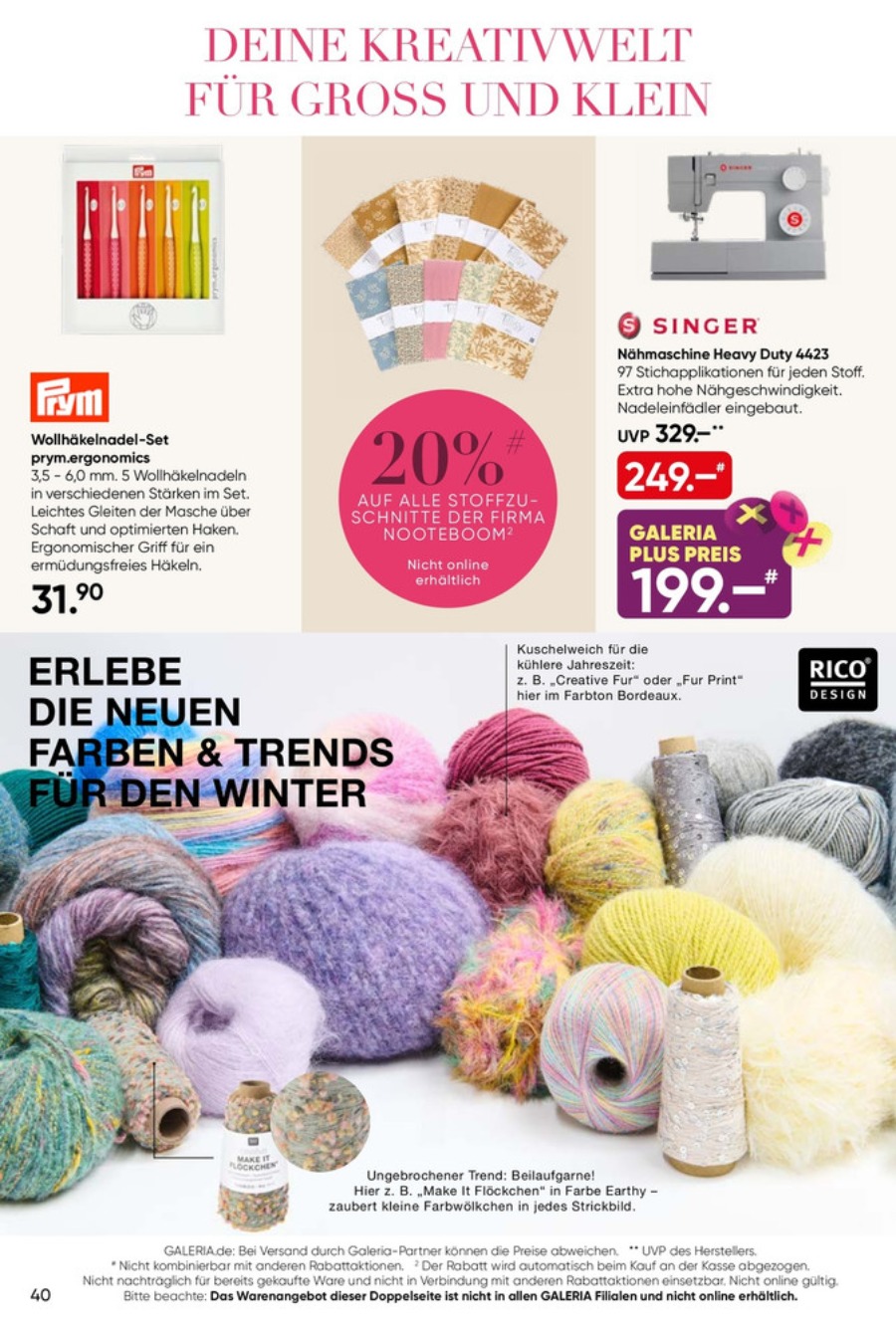 GALERIA Prospekt – Seite 40