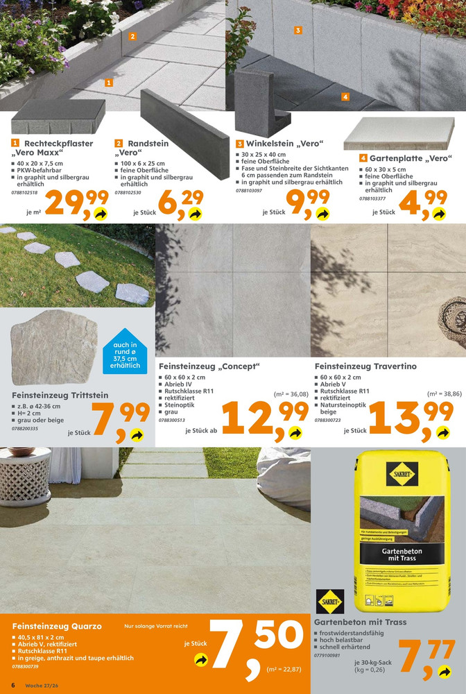 GLOBUS Baumarkt Prospekt – Seite 6